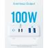 Anker USB-C Charger, 100W 4-Port Type-C Charging Station with Power Delivery, Power Port Atom PD 4 [Intelligent Power Allocation] for MacBook Pro/Air, iPad Pro, Pixel, iPhone Xs/Max/XR, Galaxy - White